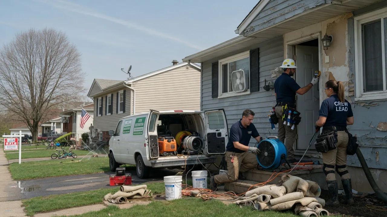 Flood Cleanup in Harveys Lake, PA near me